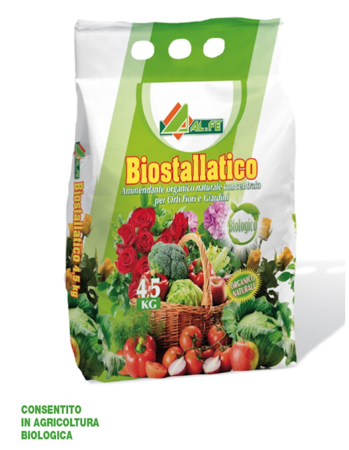Bio Stallatico Kg. 4,5 Biologico  x 50/60 mq.