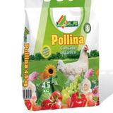 Pollina consentito in agricoltura biologica kg.4,5