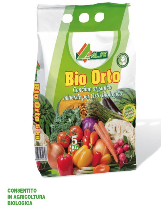 Concime Bio Orto Kg. 5 consentito in agricoltura biologica