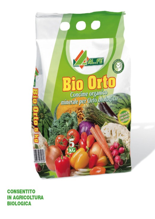 Concime Bio Orto Kg. 5 consentito in agricoltura biologica