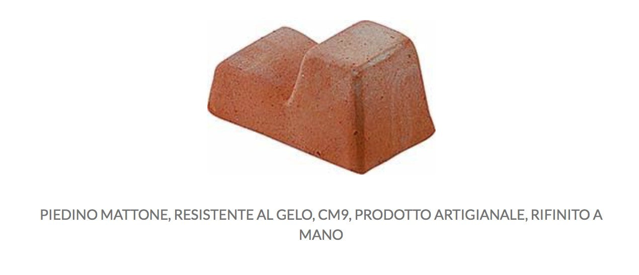 Piedino per vaso in terracotta