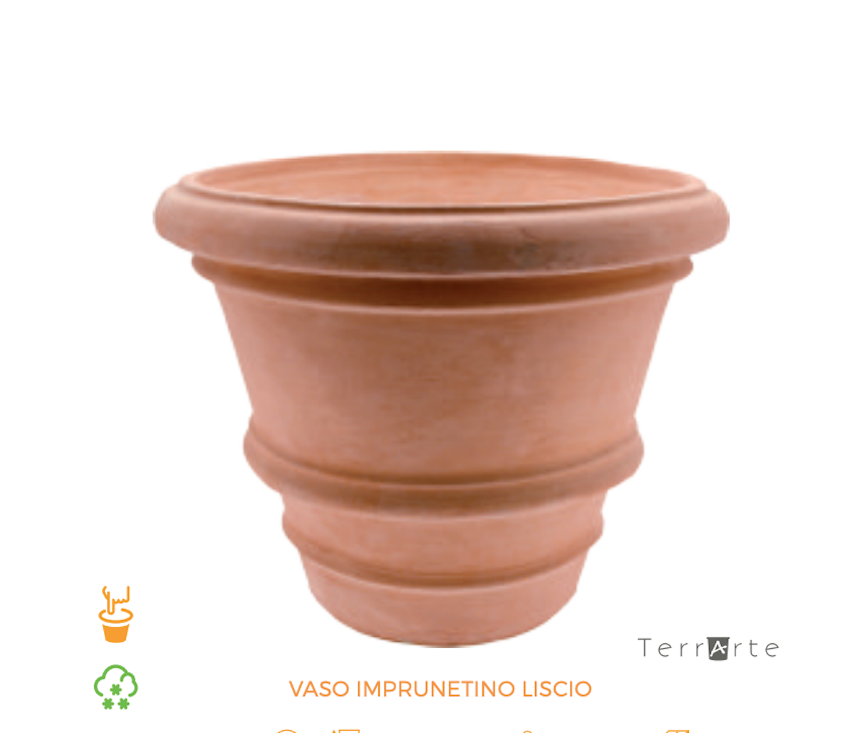 VASO LISCIO TOSCANO CM.40 RITIRO IN MAGAZZINO
