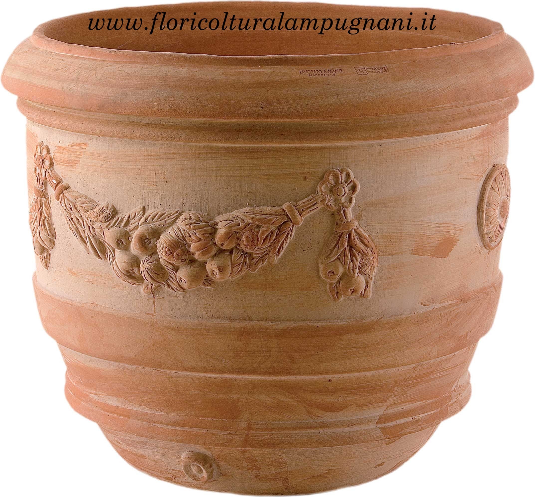 Vaso Barile Festonato Toscano cm.70 solo ritiro in sede